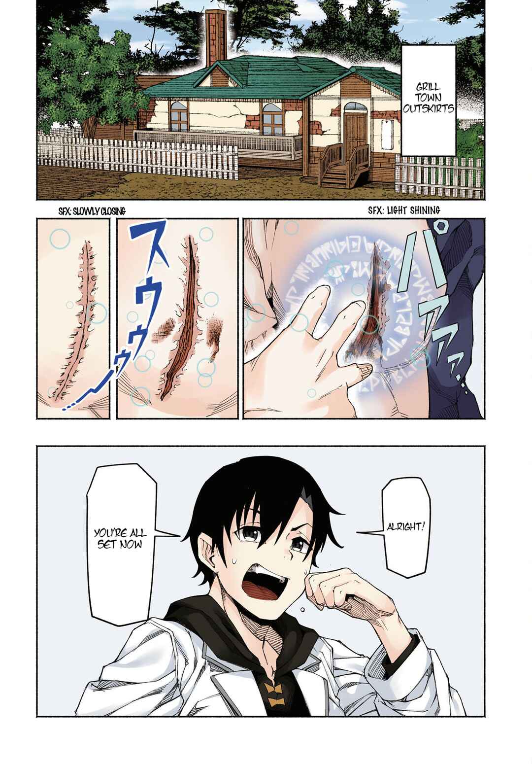 Page 3 Chapter 1 Bishuu Gyakuten Sekai de Chiryoushi Yattemasu