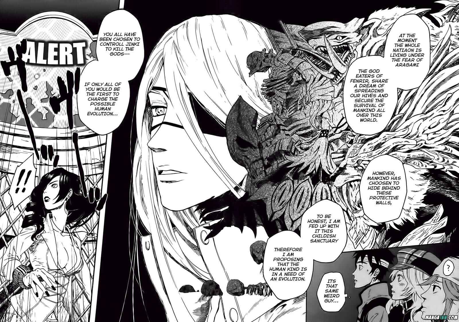 Page 11 Chapter 3 GOD EATER - the spiral fate