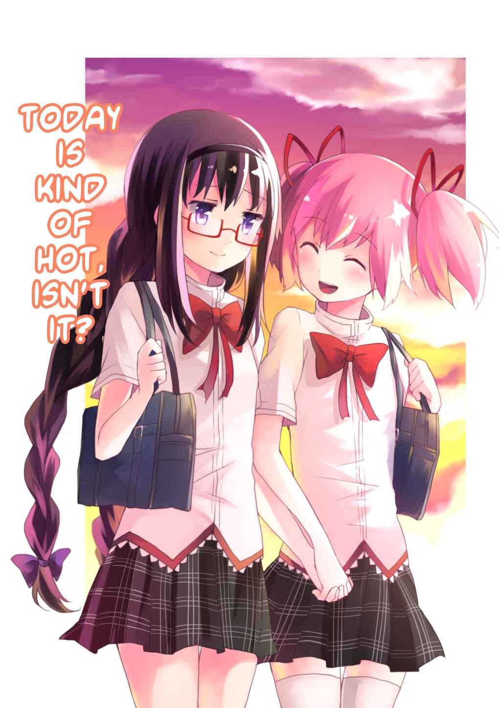 Page 1 Chapter Unknown_1ec4 Mahou Shoujo Madoka★Magica - Nanka Kyou wa Attsui ne (Doujinshi)