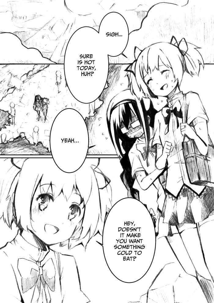 Page 2 Chapter Unknown_1ec4 Mahou Shoujo Madoka★Magica - Nanka Kyou wa Attsui ne (Doujinshi)