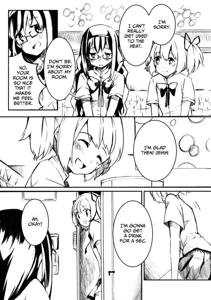 Page 4 Chapter Unknown_1ec4 Mahou Shoujo Madoka★Magica - Nanka Kyou wa Attsui ne (Doujinshi)