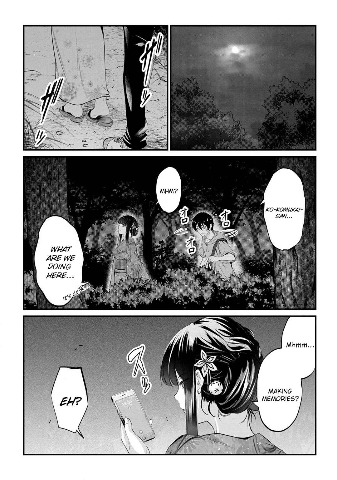 Page 10 Chapter 12 Osabori Jouzuna Komukai-san wa Ore wo Nogasanai!!