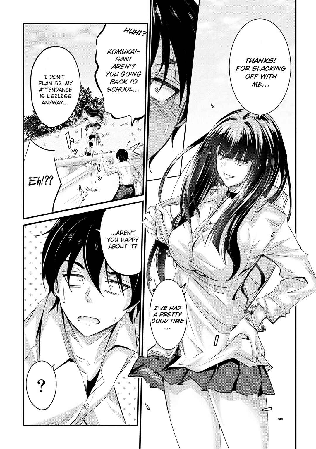 Page 8 Chapter 19 Osabori Jouzuna Komukai-san wa Ore wo Nogasanai!!