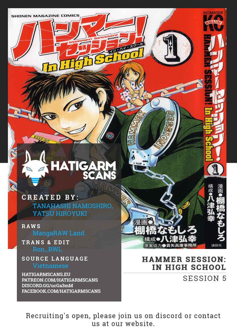 Page 1 Chapter 5 Hammer Session! In High School