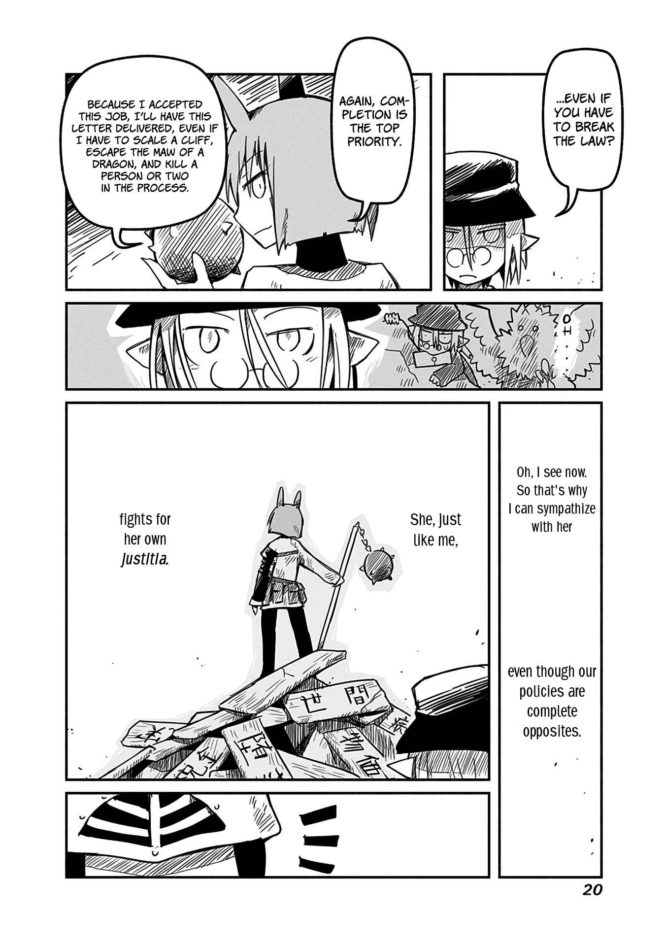 Page 20 Chapter 8 Ryuu to Yuusha to Haitatsunin