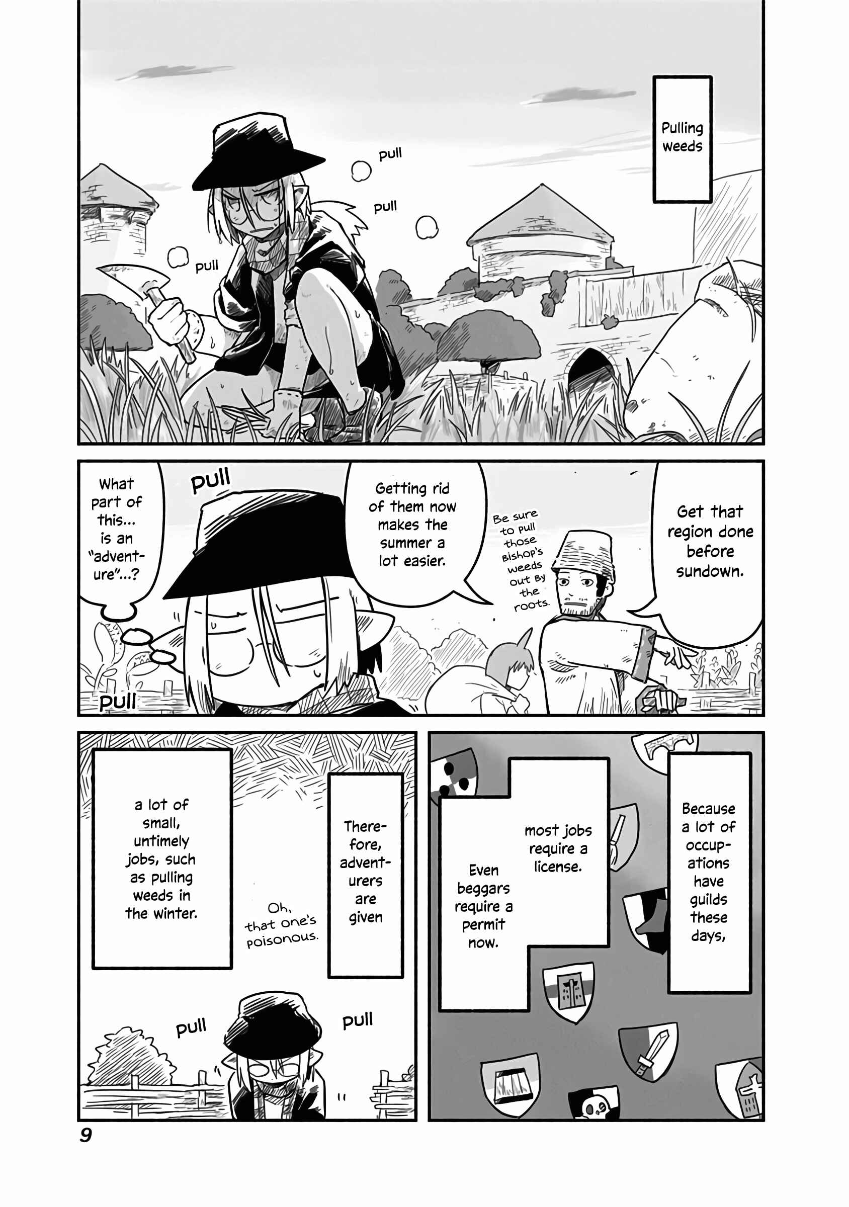Page 9 Chapter 15 Ryuu to Yuusha to Haitatsunin