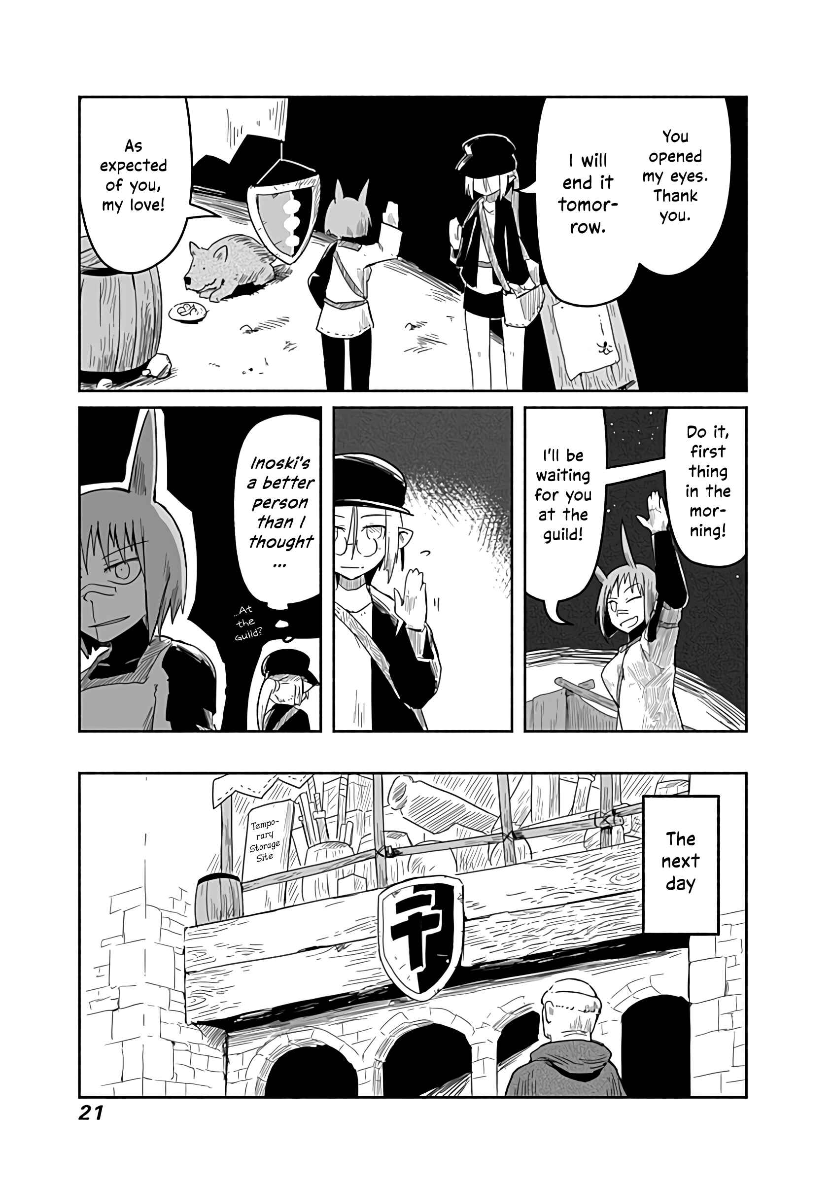 Page 22 Chapter 21 Ryuu to Yuusha to Haitatsunin