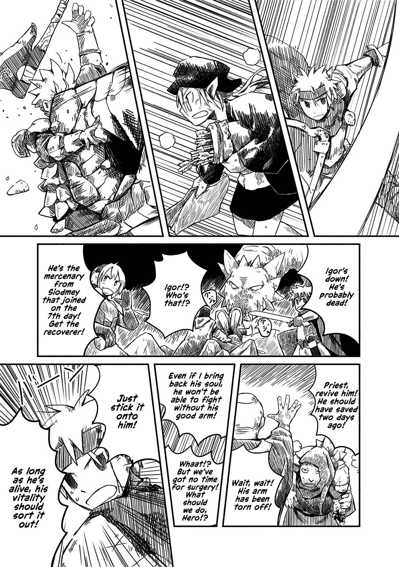 Page 9 Chapter 2 Ryuu to Yuusha to Haitatsunin