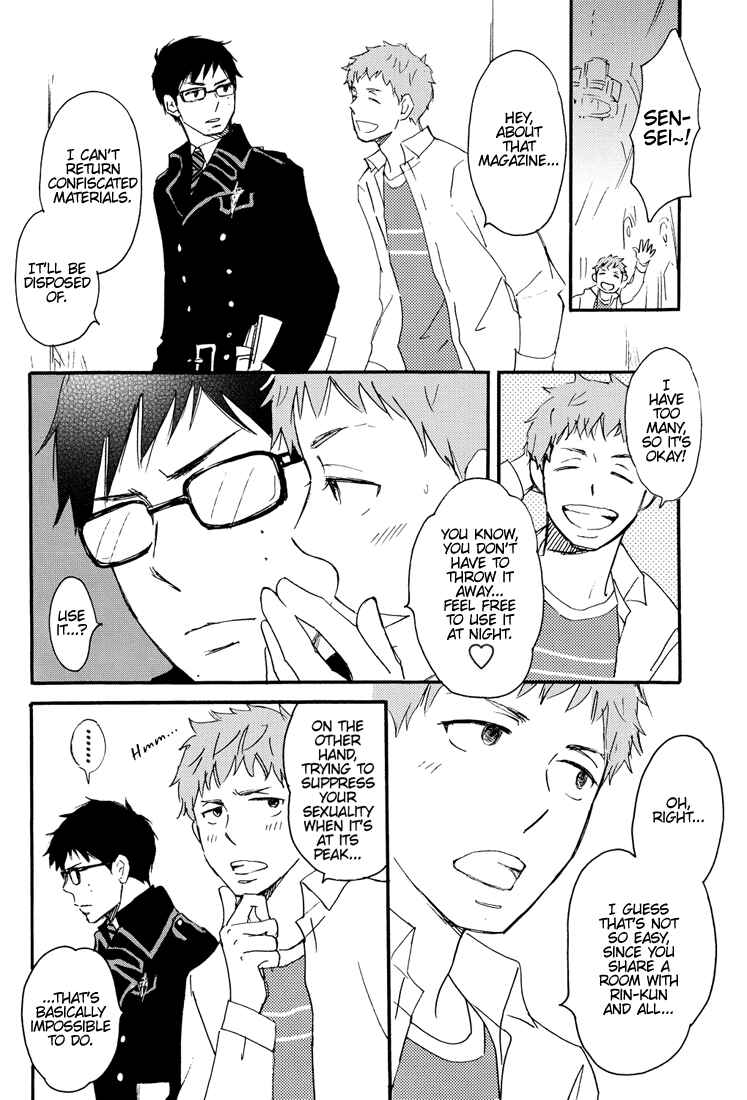 Page 38 Chapter Unknown_51c1 Blue Exorcist - You Shall Not Look. (Doujinshi)