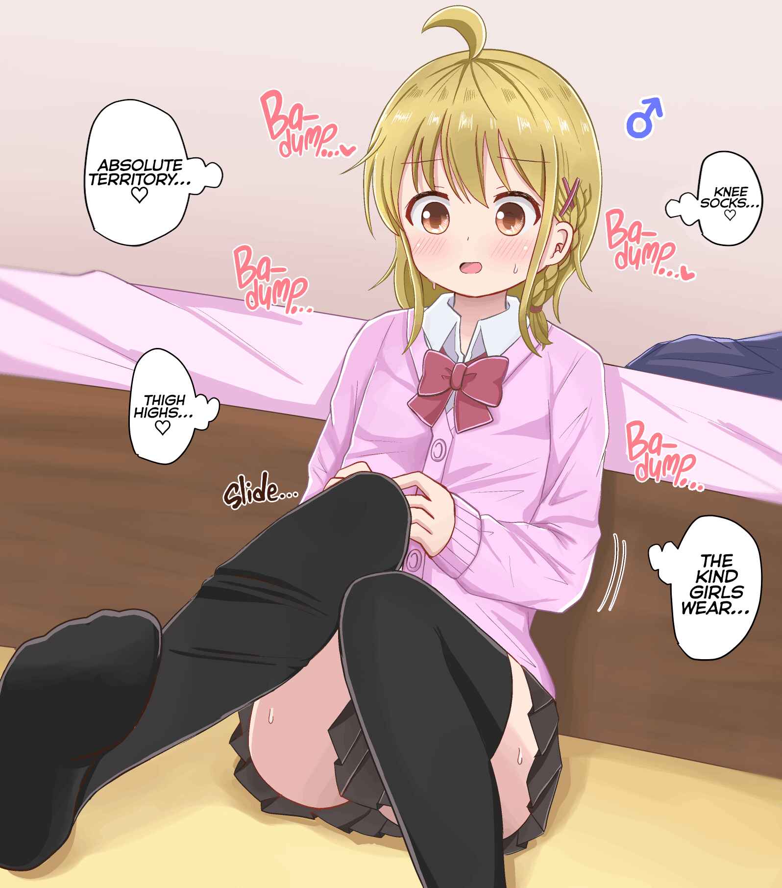 Page 1 Chapter Unknown_d11b My First Time Wearing Thigh Highs
