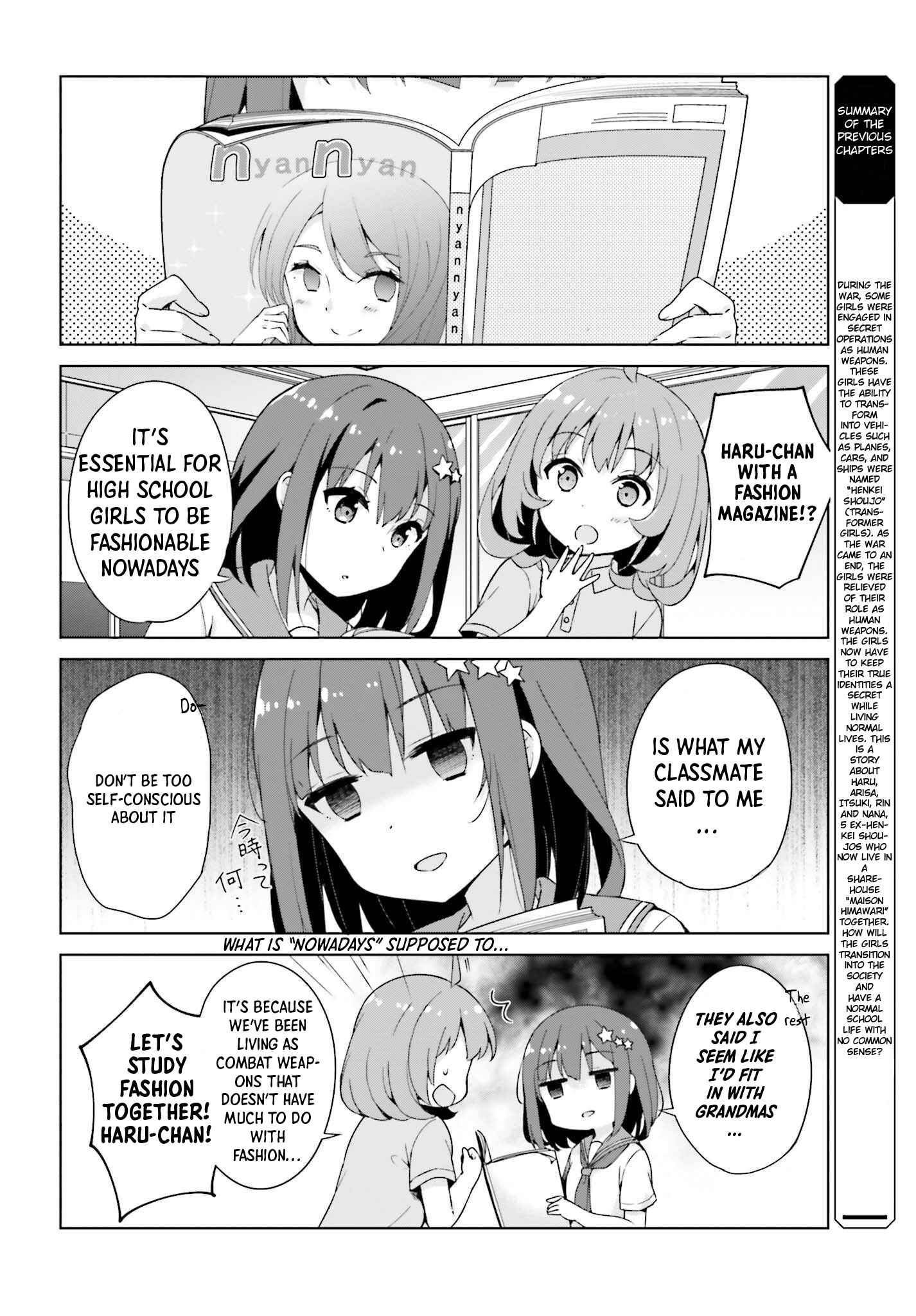 Page 2 Chapter 4 Henkei Shoujo: School☆Days
