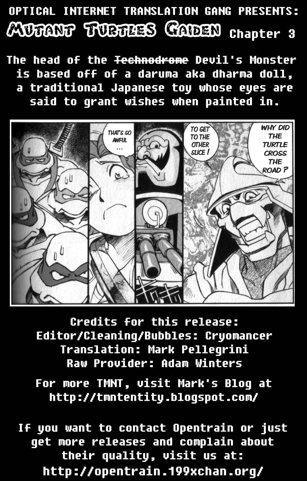 Page 9 Chapter 4.5 Mutant Turtles Gaiden