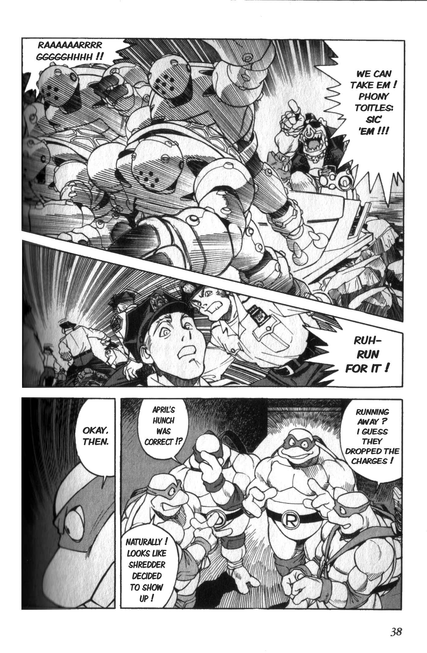 Page 12 Chapter 2 Mutant Turtles Gaiden