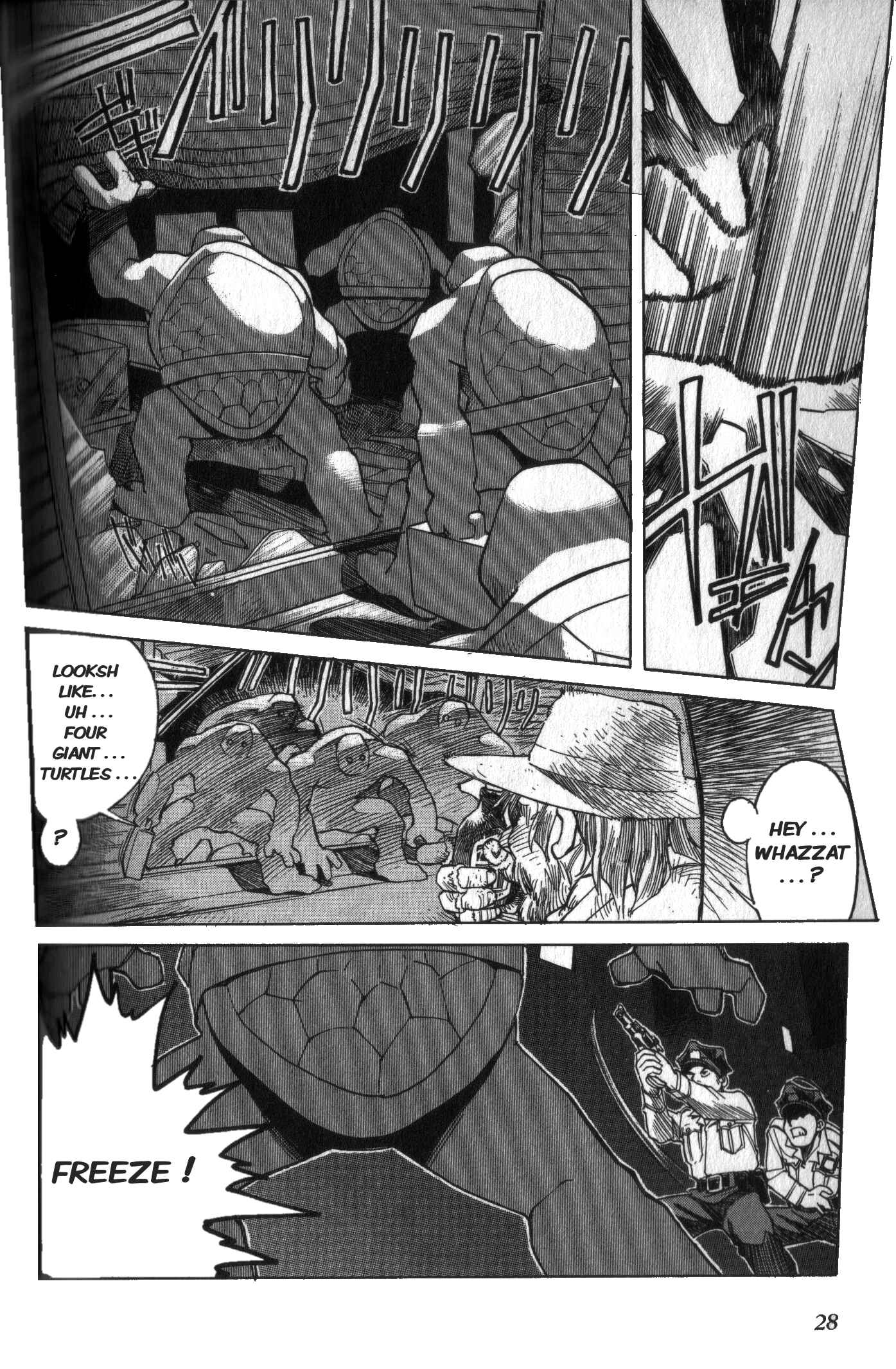 Page 2 Chapter 2 Mutant Turtles Gaiden
