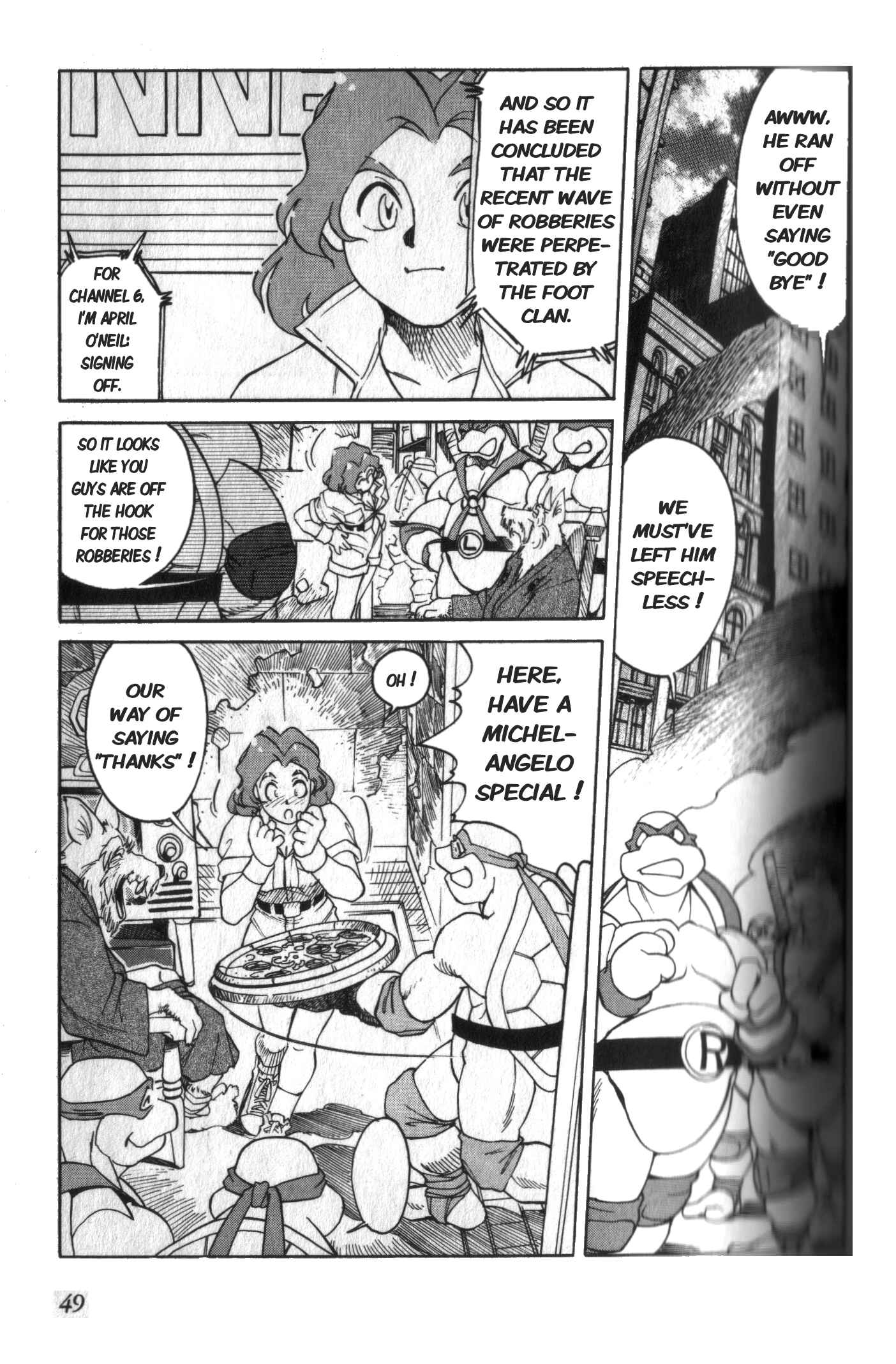 Page 23 Chapter 2 Mutant Turtles Gaiden