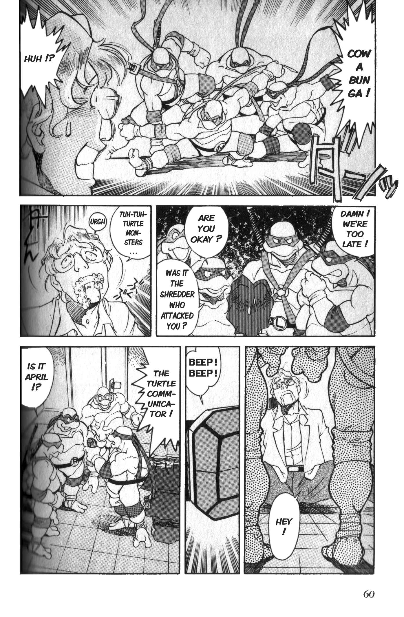 Page 10 Chapter 3 Mutant Turtles Gaiden
