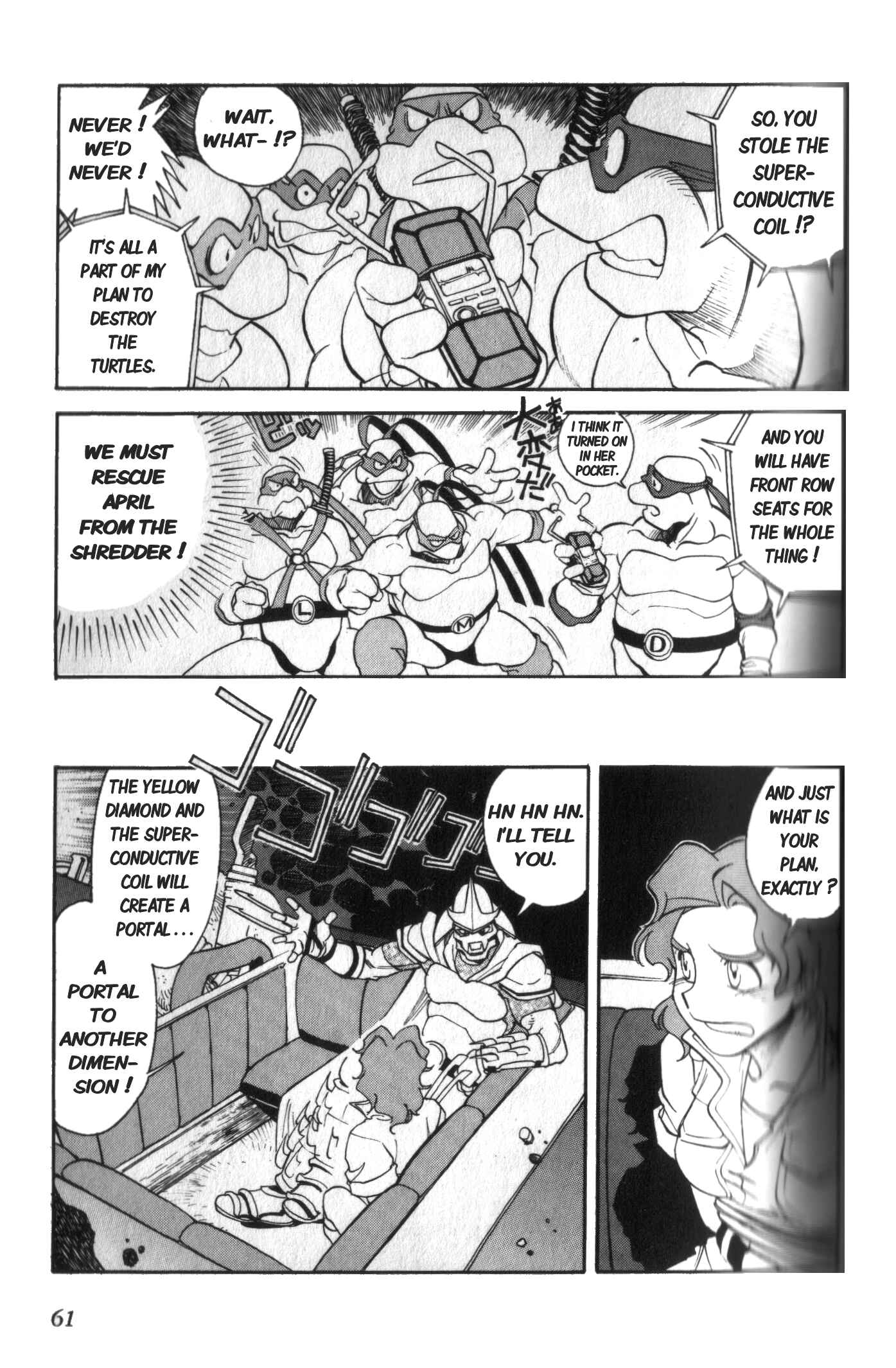 Page 11 Chapter 3 Mutant Turtles Gaiden