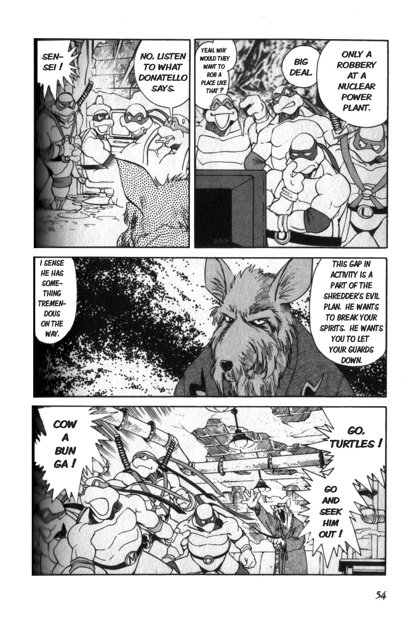 Page 4 Chapter 3 Mutant Turtles Gaiden