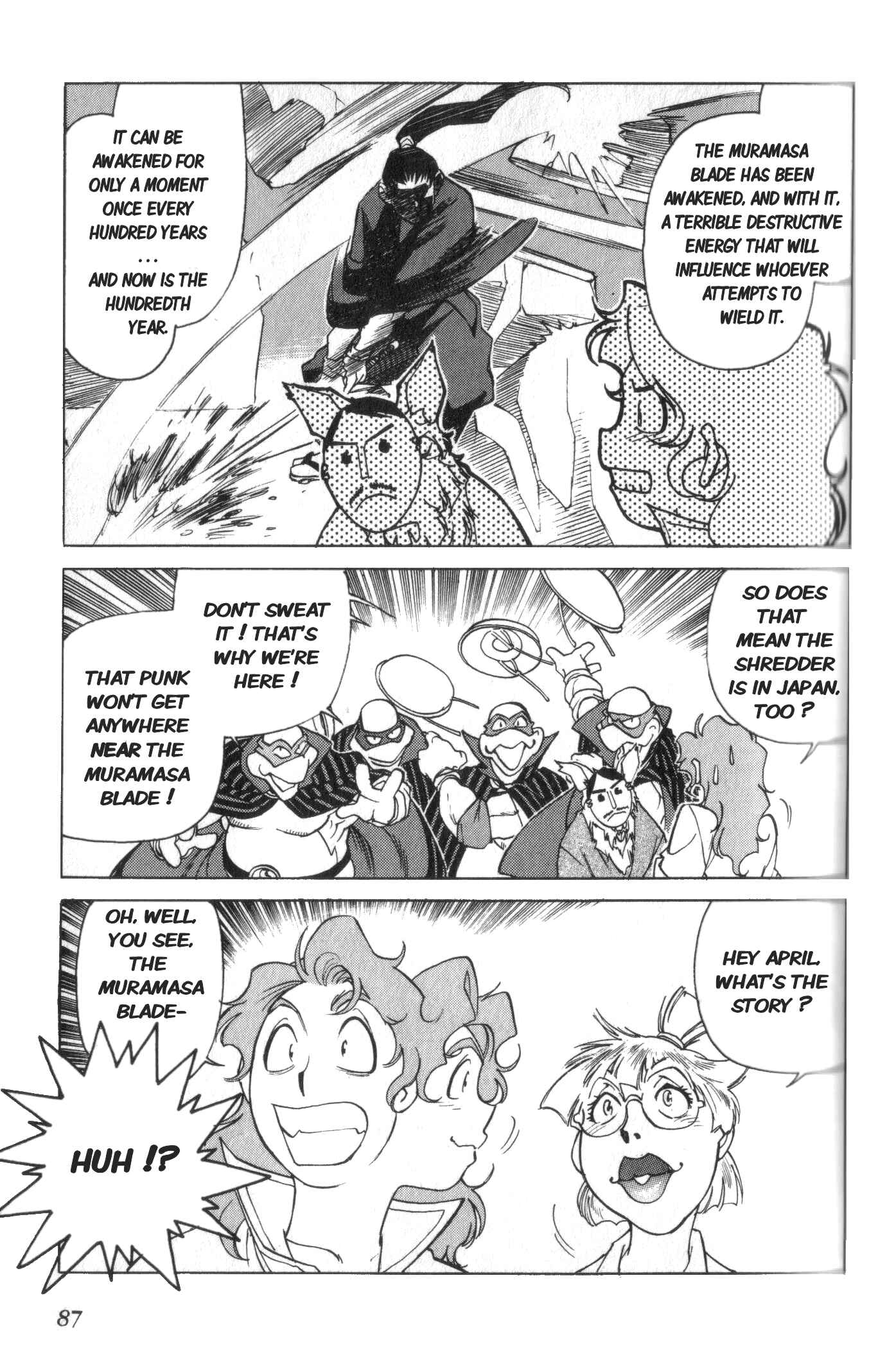 Page 12 Chapter 4 Mutant Turtles Gaiden