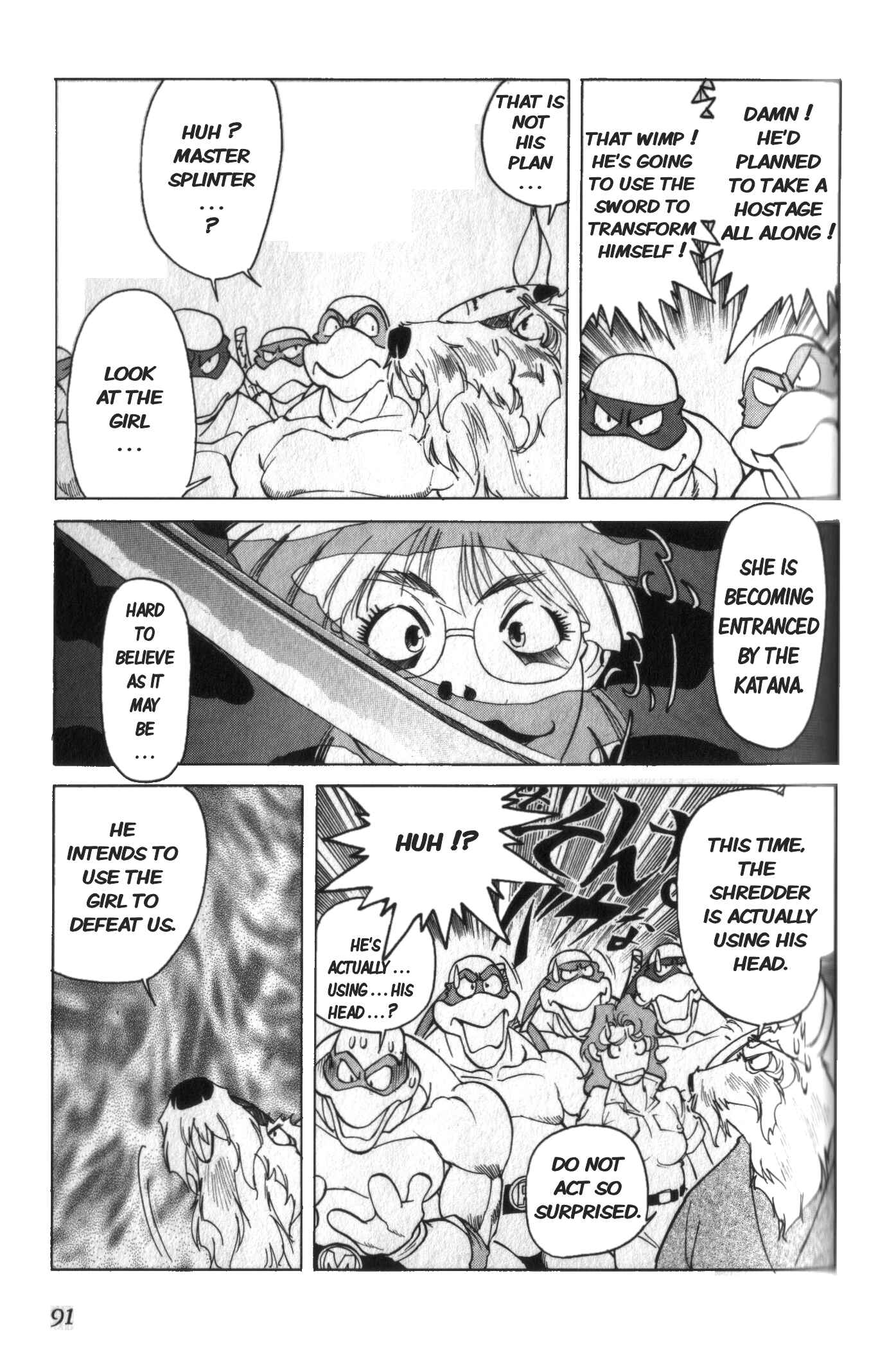 Page 16 Chapter 4 Mutant Turtles Gaiden