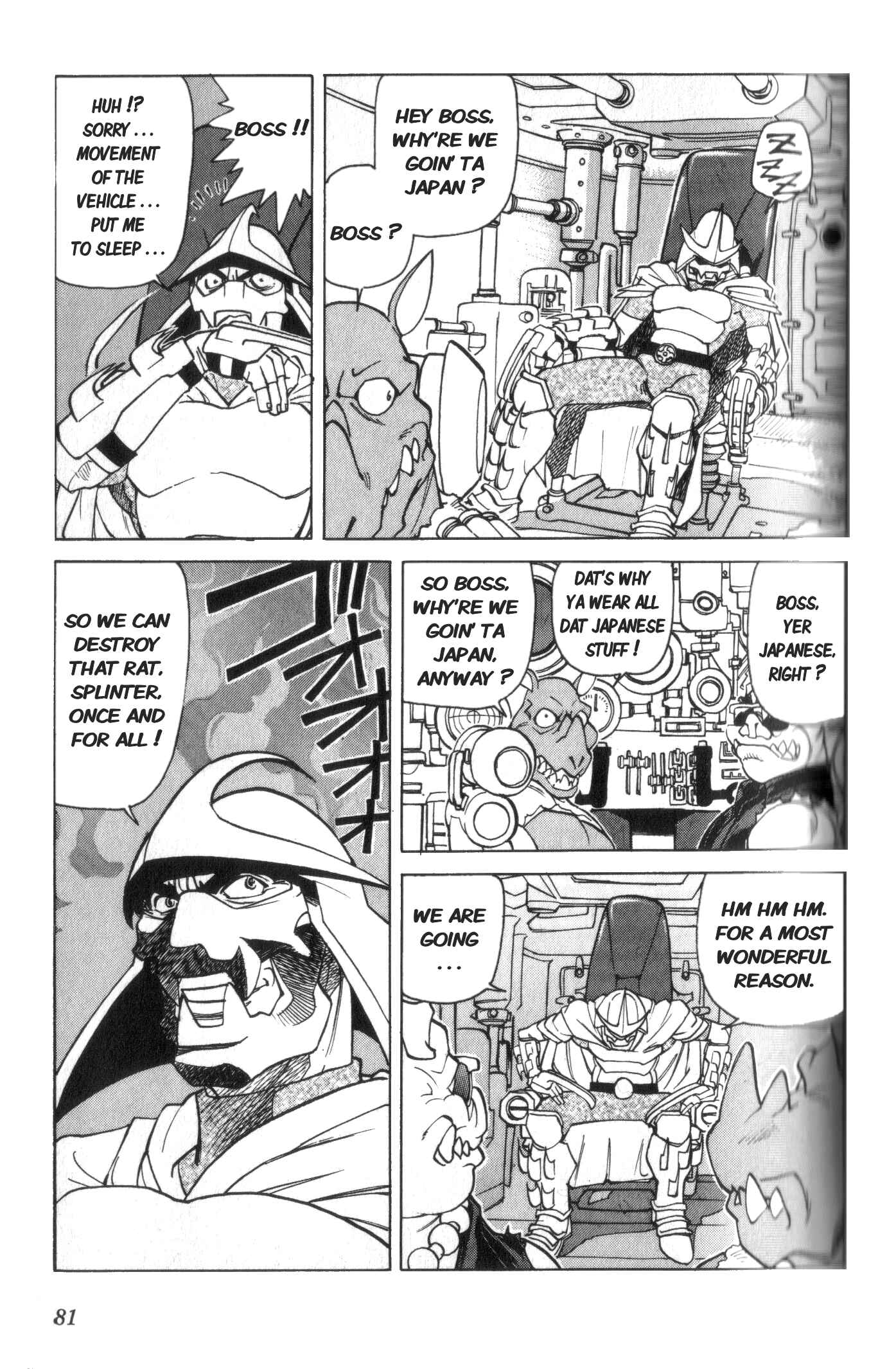 Page 6 Chapter 4 Mutant Turtles Gaiden