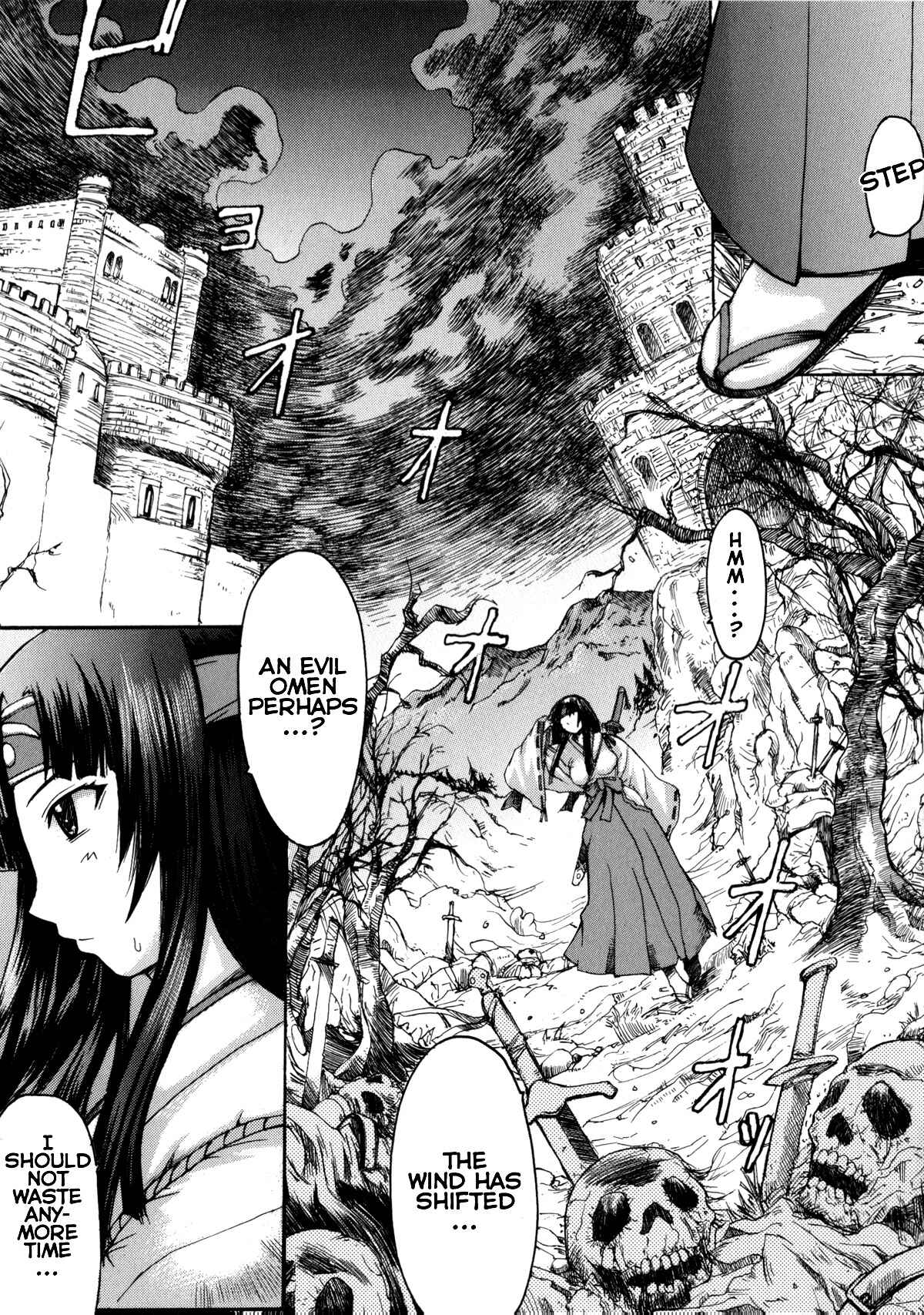Page 1 Chapter 3 Queens Blade Anthology