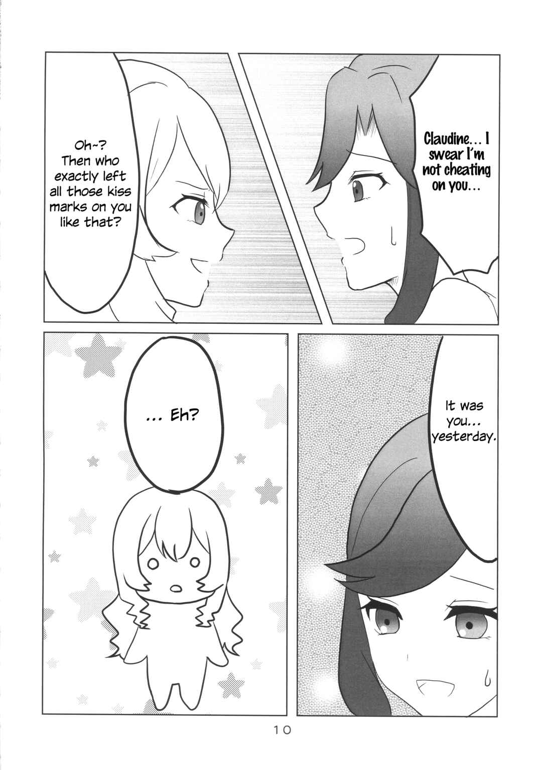 Page 8 Chapter Unknown_9db9 Shoujo Kageki Revue Starlight - Whose Kissmark Is That? (Doujinshi)