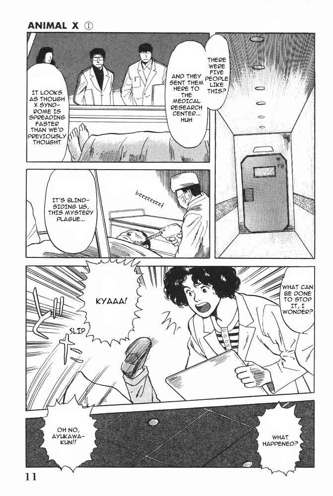 Page 12 Chapter 1 Animal X