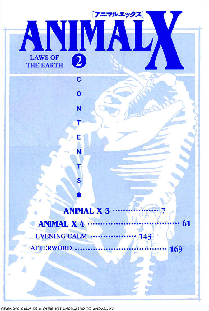 Page 6 Chapter 3 Animal X