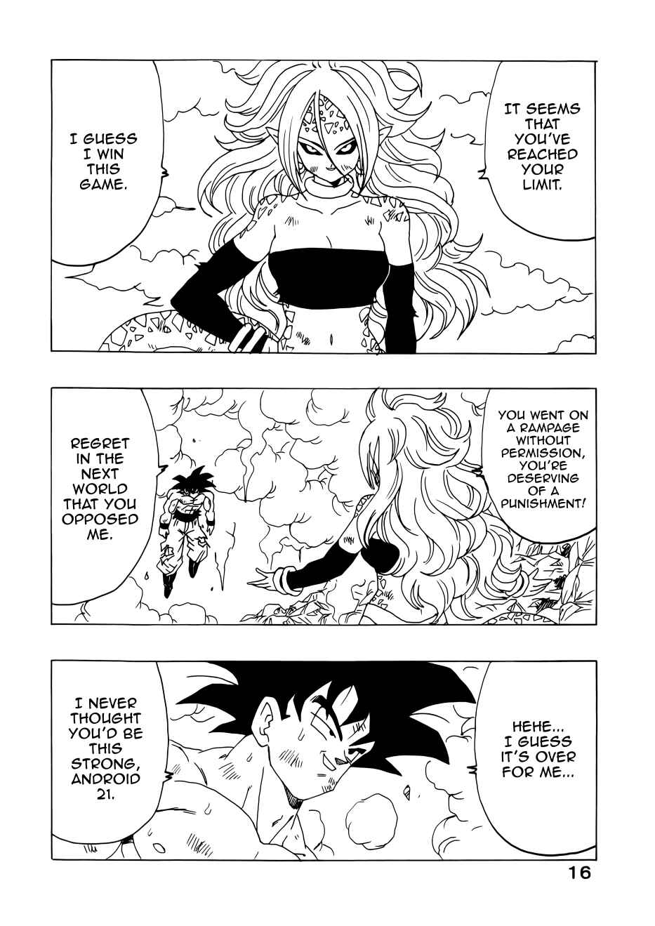 Page 16 Chapter Unknown_1320 Dragon Ball - DBVS