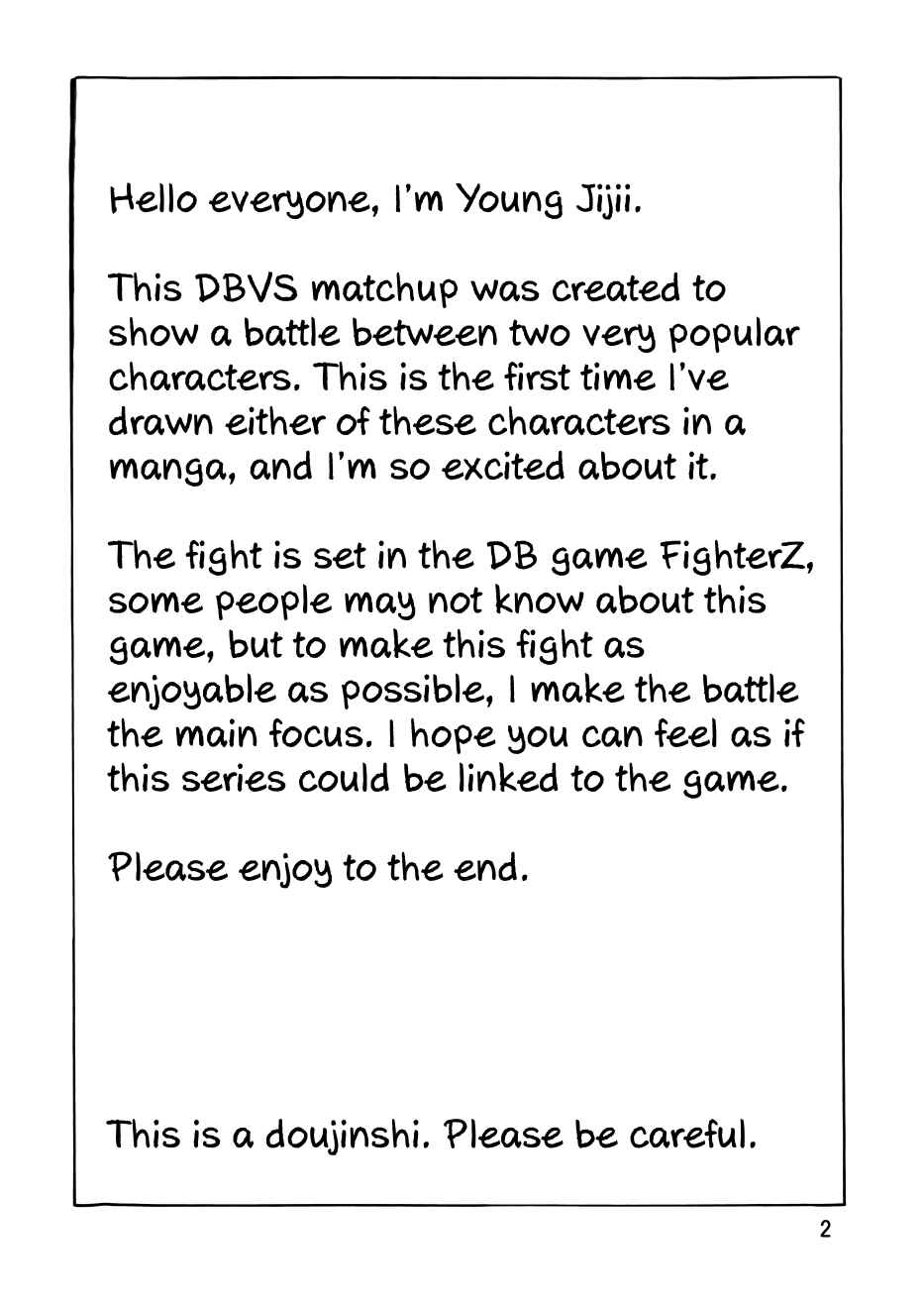 Page 2 Chapter Unknown_1320 Dragon Ball - DBVS