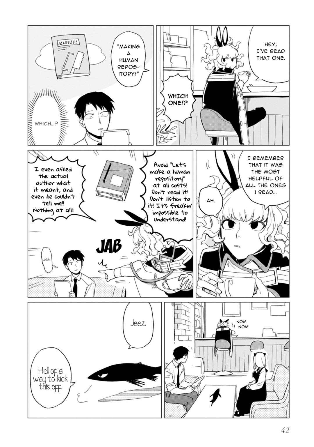 Page 8 Chapter 14 Shinozaki-kun no Mente Jijou