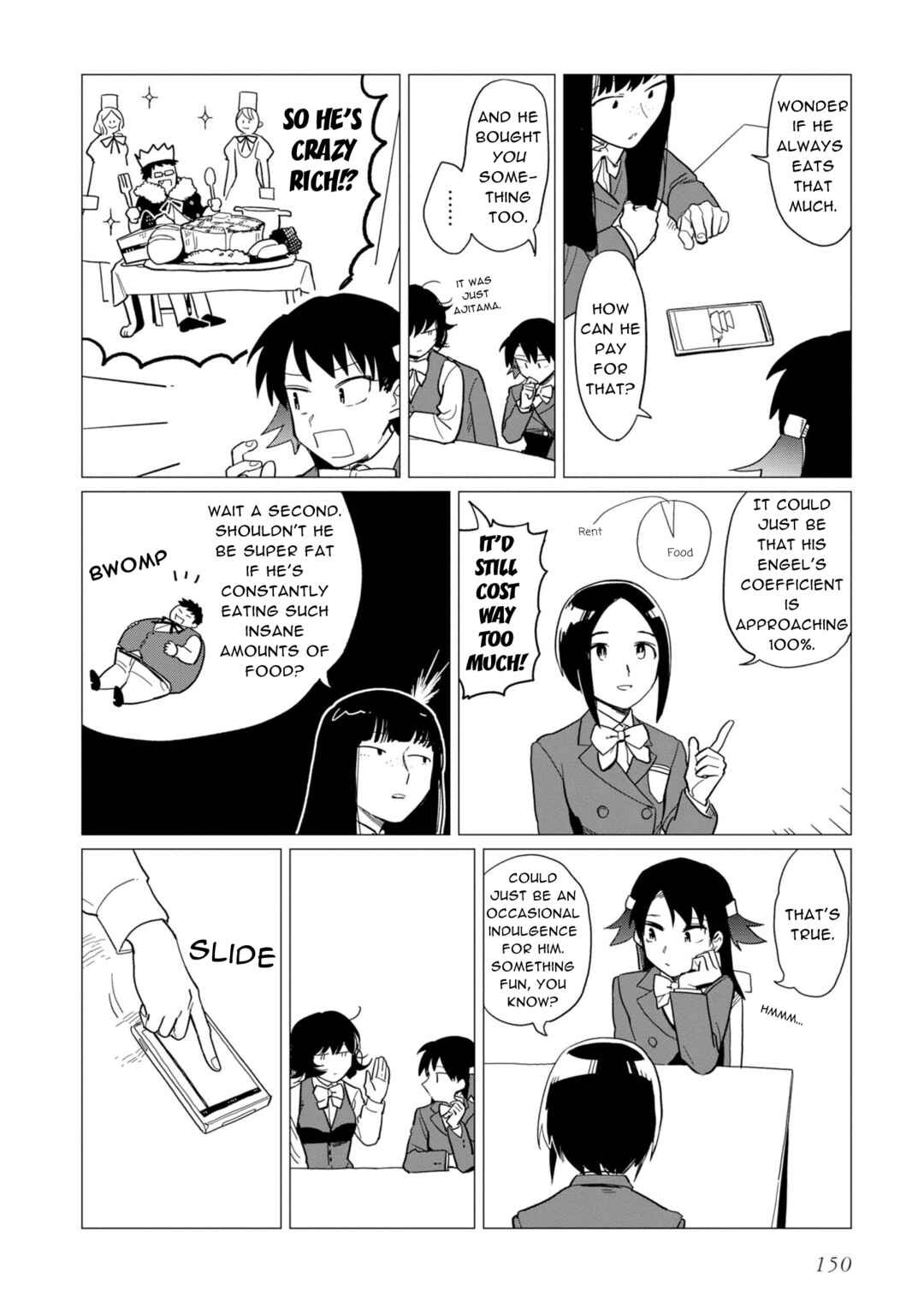 Page 14 Chapter 16.5 Shinozaki-kun no Mente Jijou