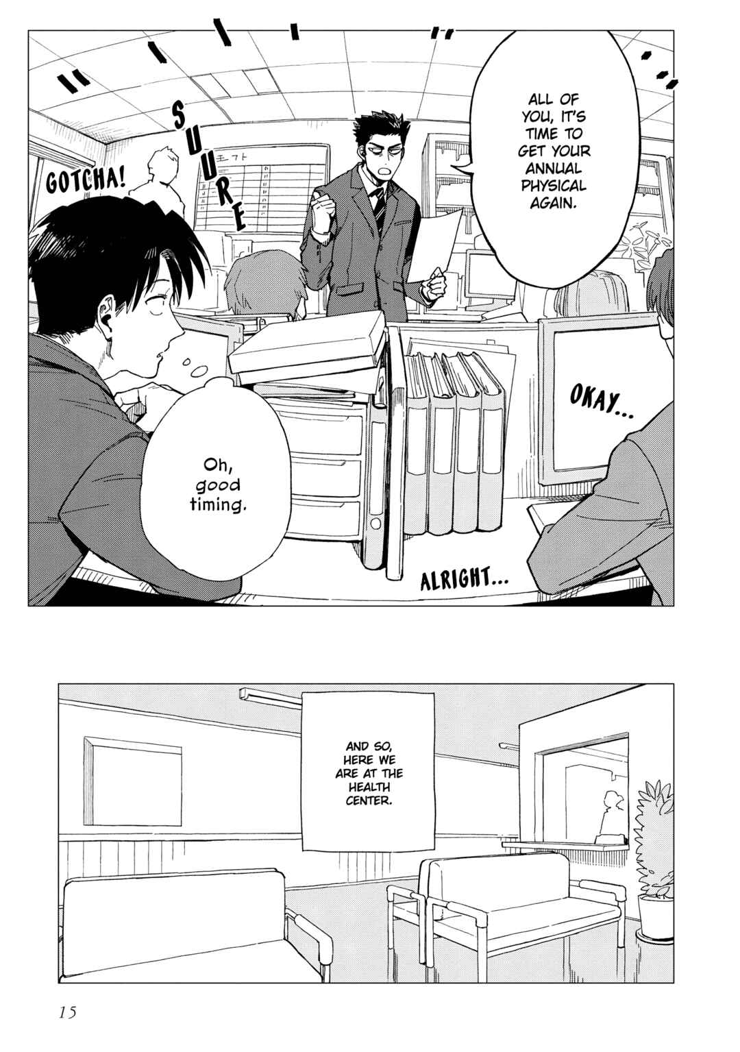 Page 15 Chapter 26 Shinozaki-kun no Mente Jijou