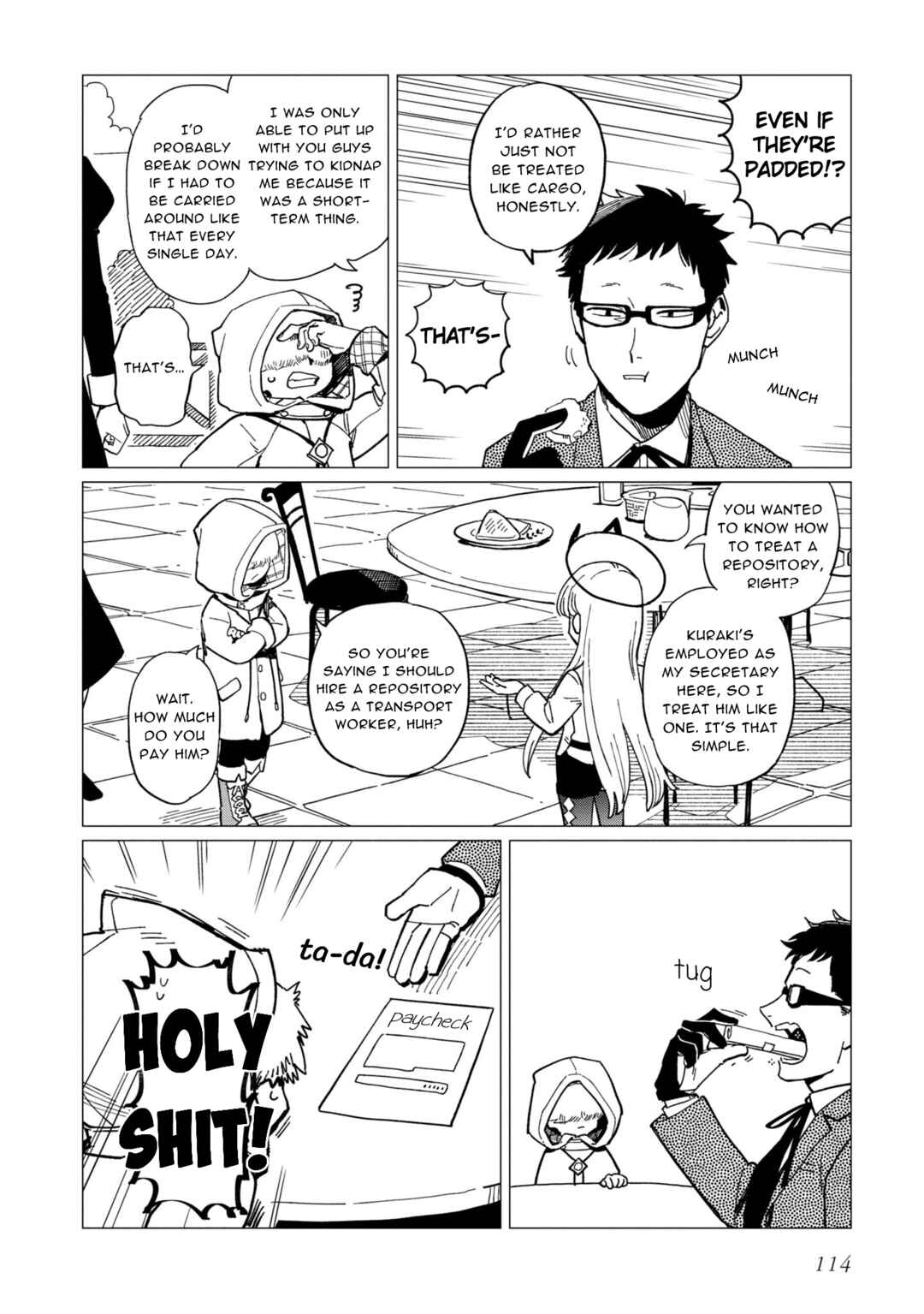 Page 8 Chapter 20 Shinozaki-kun no Mente Jijou