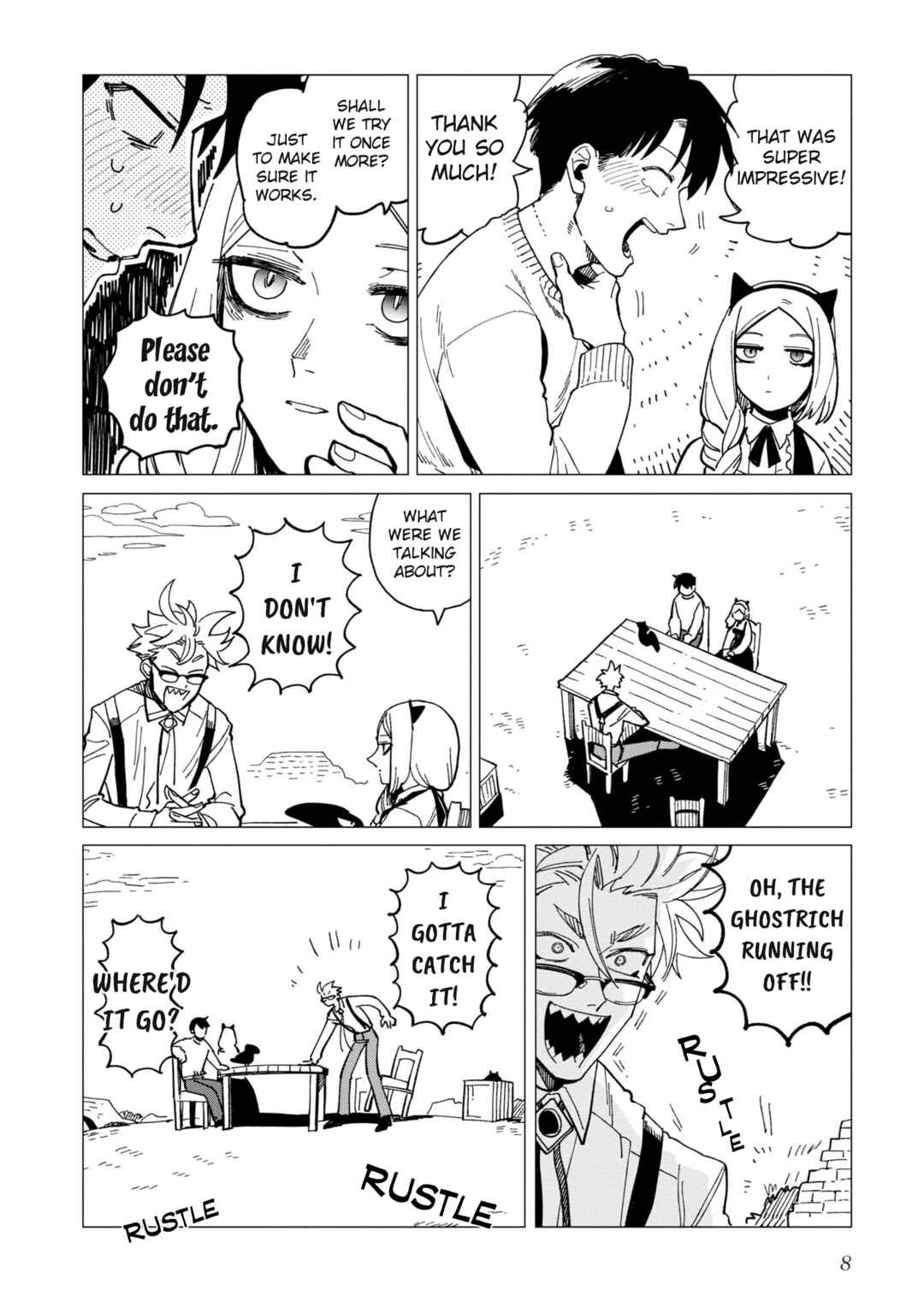 Page 8 Chapter 21 Shinozaki-kun no Mente Jijou