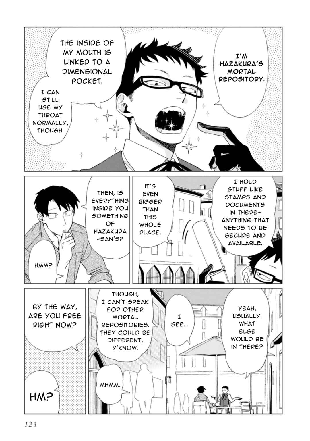 Page 15 Chapter 4 Shinozaki-kun no Mente Jijou