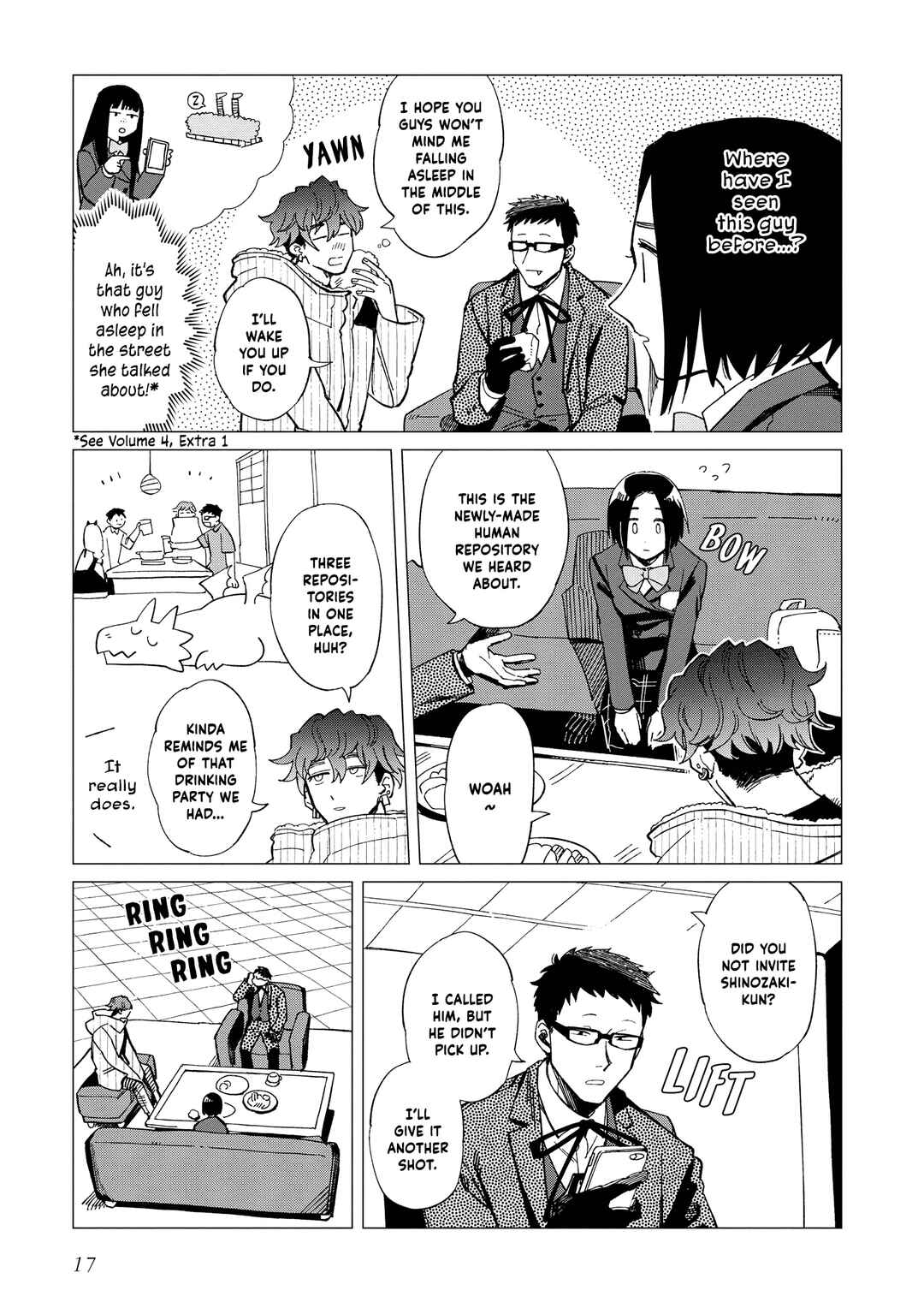 Page 17 Chapter 31 Shinozaki-kun no Mente Jijou