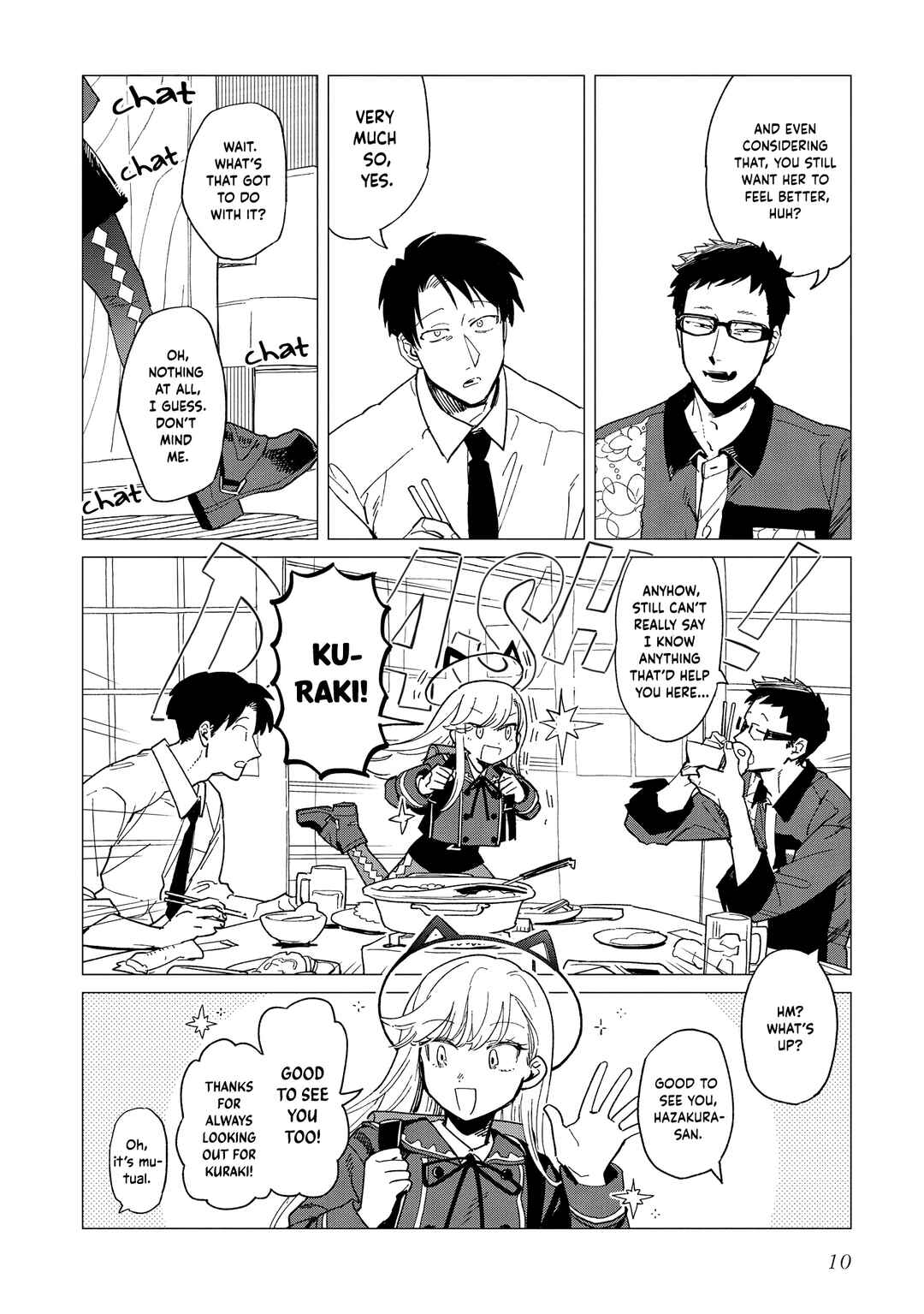 Page 10 Chapter 40 Shinozaki-kun no Mente Jijou