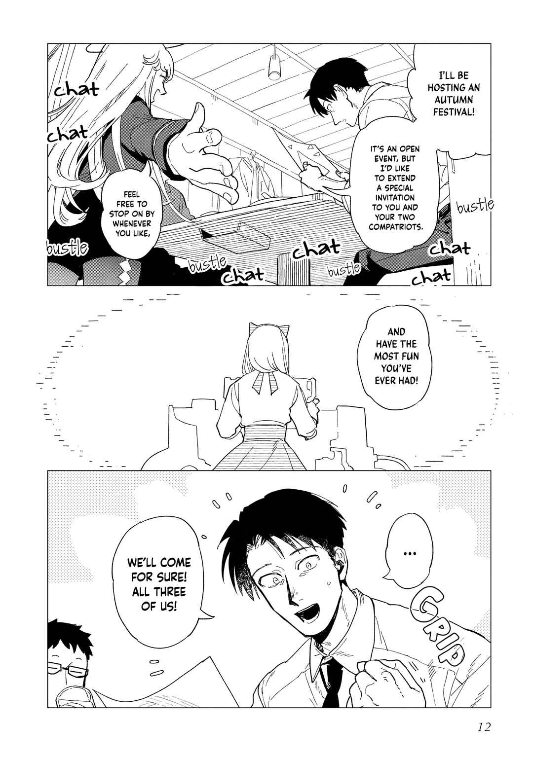 Page 12 Chapter 40 Shinozaki-kun no Mente Jijou