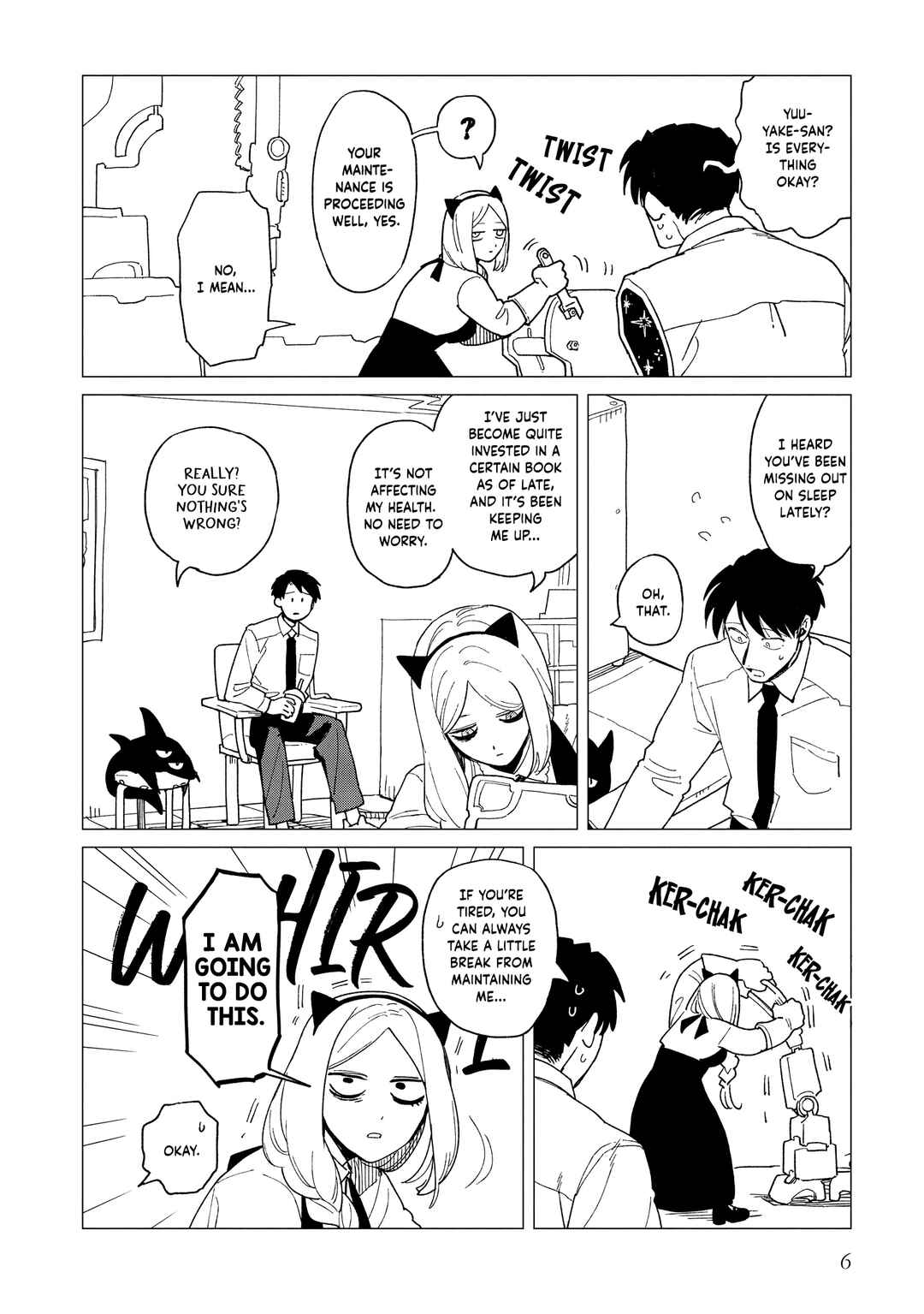 Page 6 Chapter 40 Shinozaki-kun no Mente Jijou