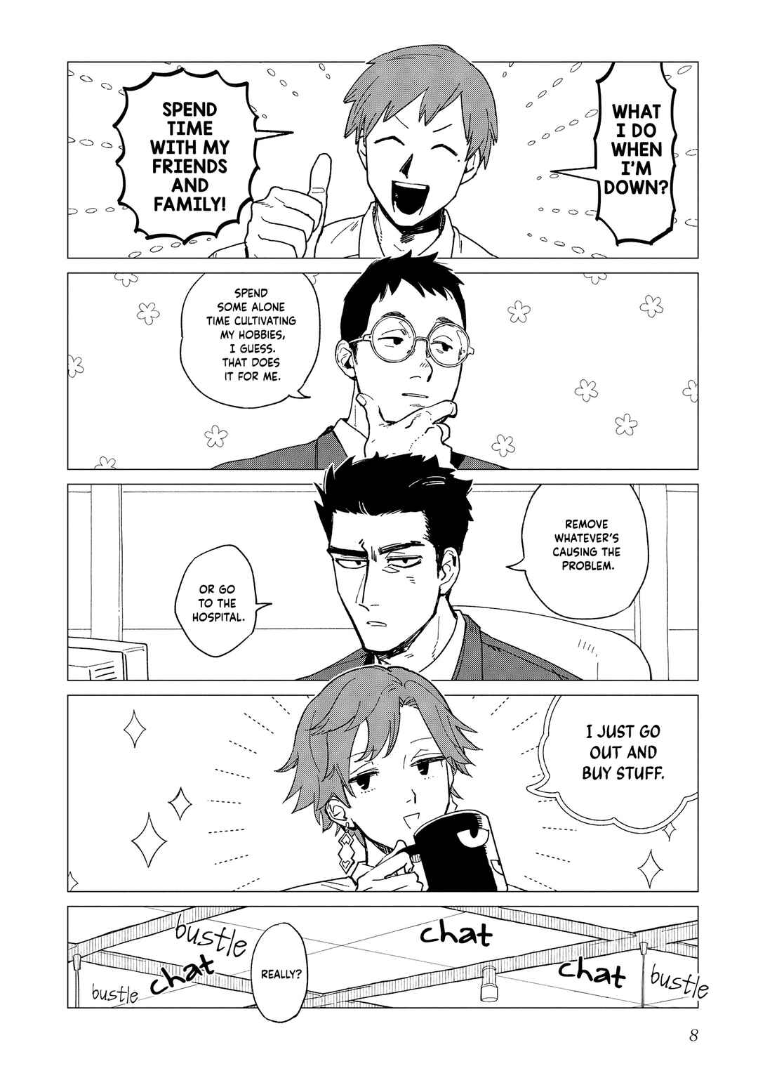 Page 8 Chapter 40 Shinozaki-kun no Mente Jijou