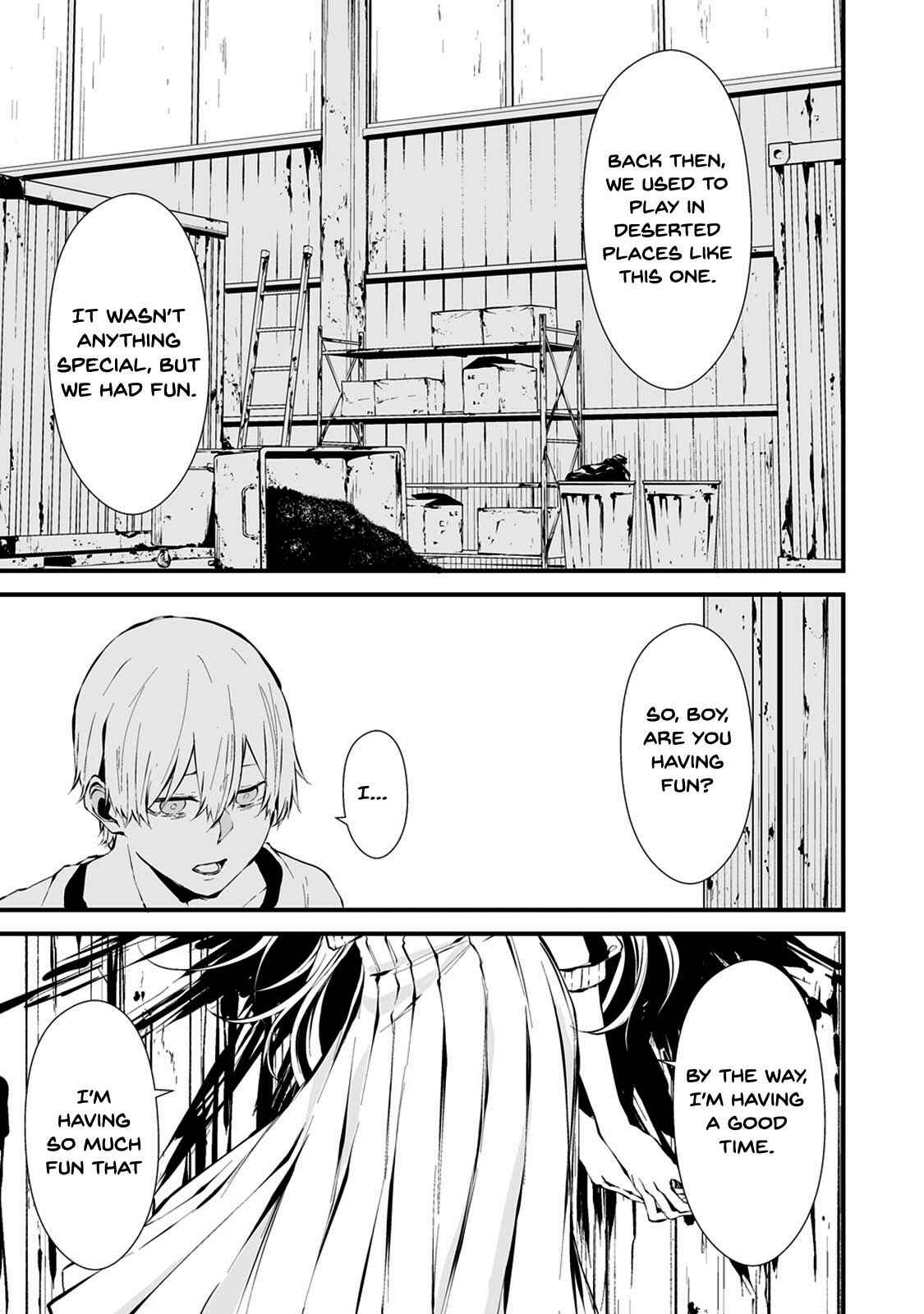 Page 13 Chapter 7 Hachigatsu Kokonoka Boku wa Kimi ni Kuwareru.