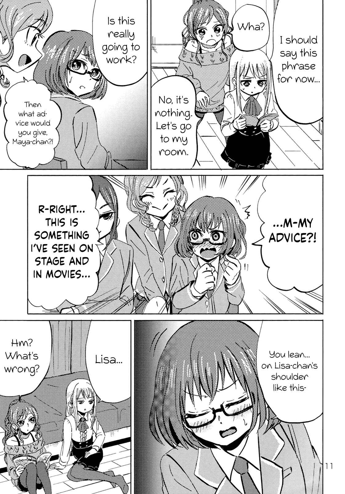 Page 12 Chapter Unknown_46da BanG Dream! - YSD - Yukina-chans Seduction Doctrine