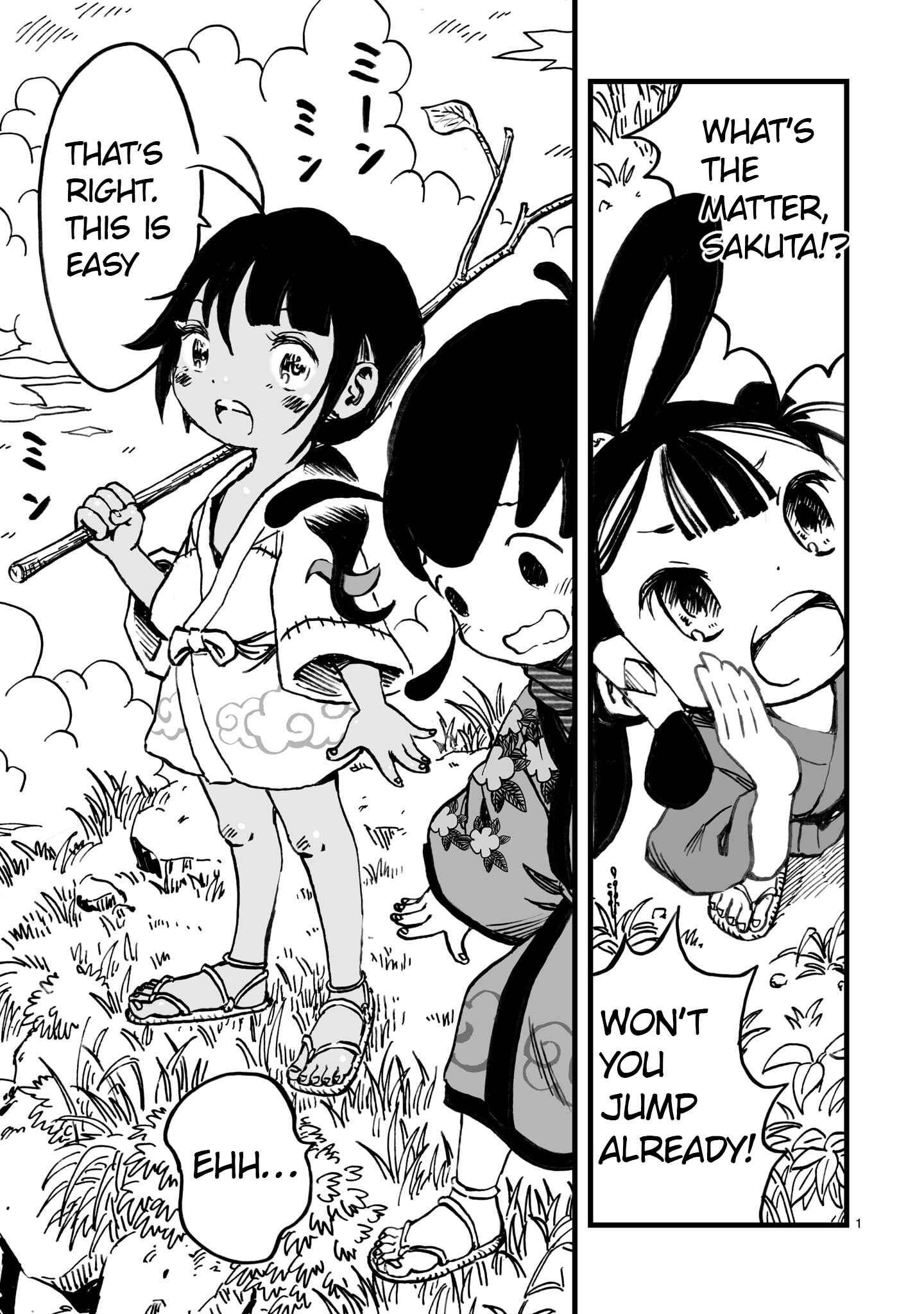 Page 1 Chapter 3 Sakuna: Of Rice and Ruin – Gods of Ikusadatara