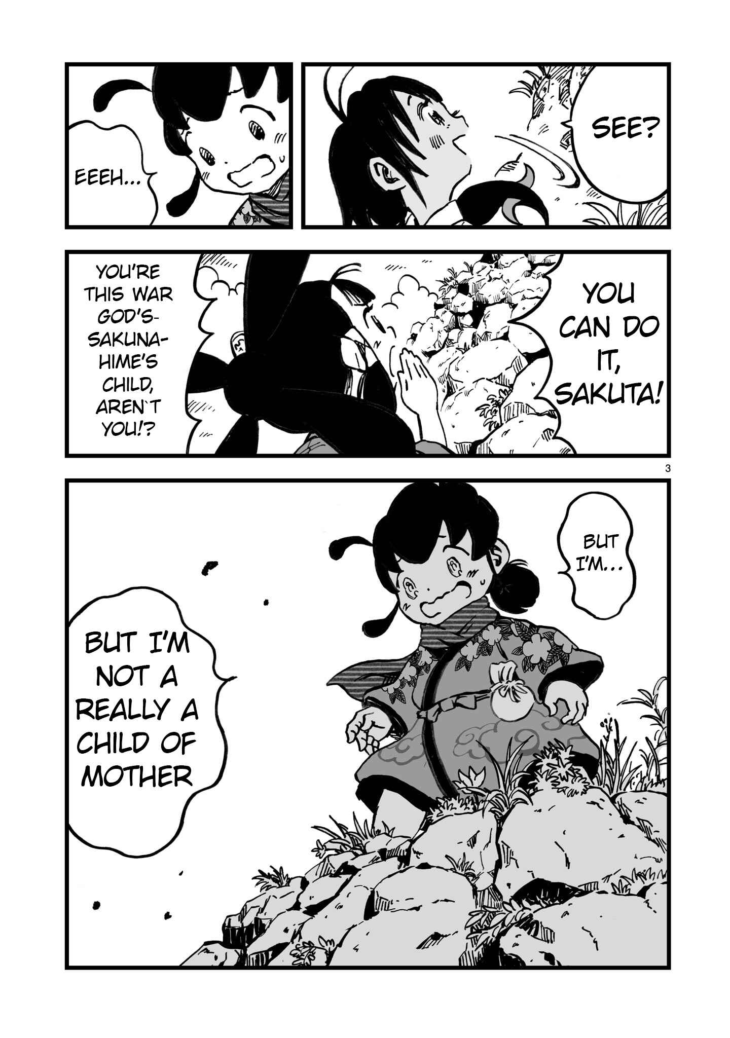 Page 3 Chapter 3 Sakuna: Of Rice and Ruin – Gods of Ikusadatara