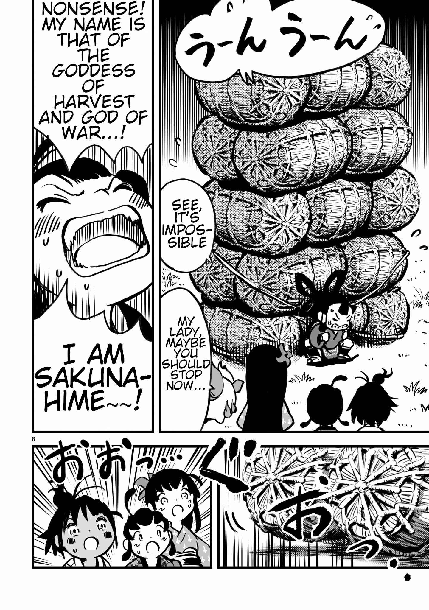 Page 8 Chapter 2 Sakuna: Of Rice and Ruin – Gods of Ikusadatara