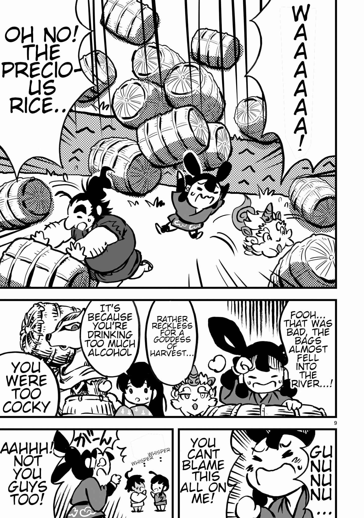 Page 9 Chapter 2 Sakuna: Of Rice and Ruin – Gods of Ikusadatara