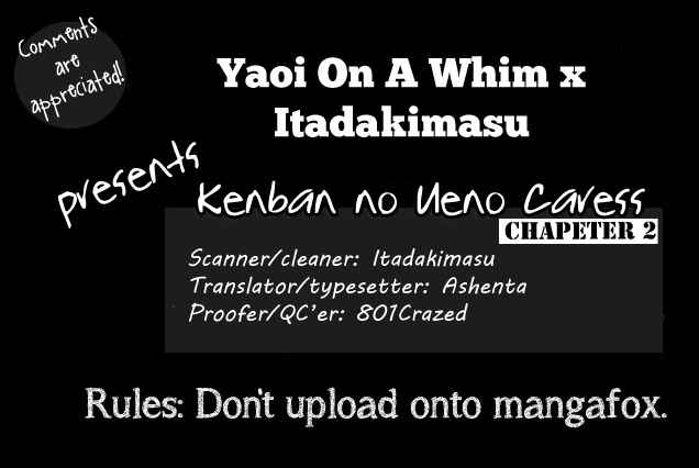 Page 1 Chapter 2 Kenban no Ue no Caress