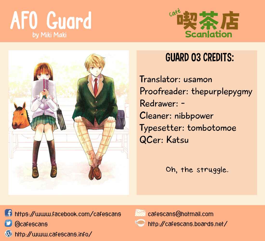 Page 1 Chapter 3 AFO Guard